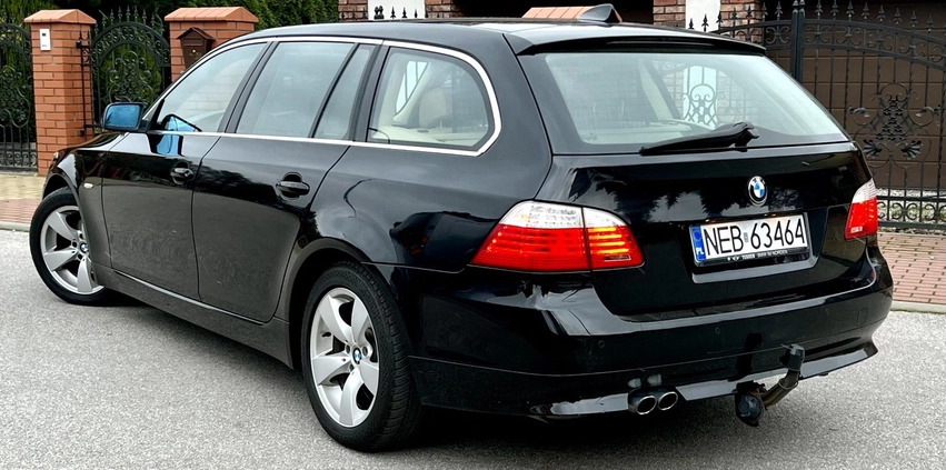 BMW Seria 5 cena 25900 przebieg: 298000, rok produkcji 2008 z Elbląg małe 436